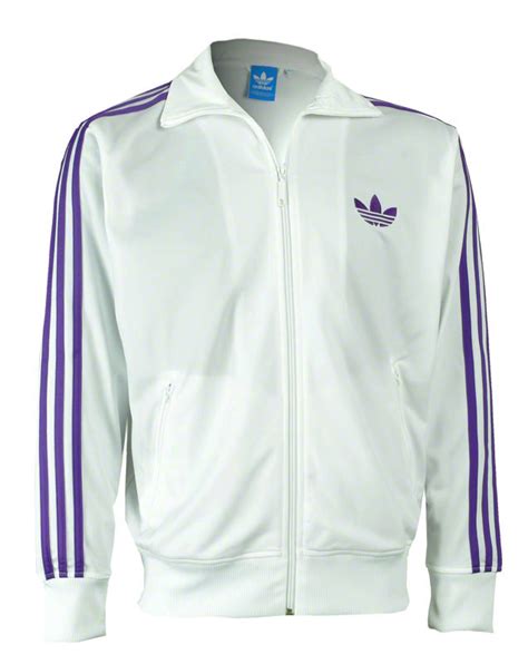 adidas firebird weiß lila|adidas firebird track jacket.